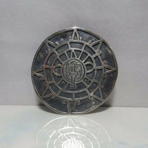 Native Los Ballesteros Sterling Mayan Calendar